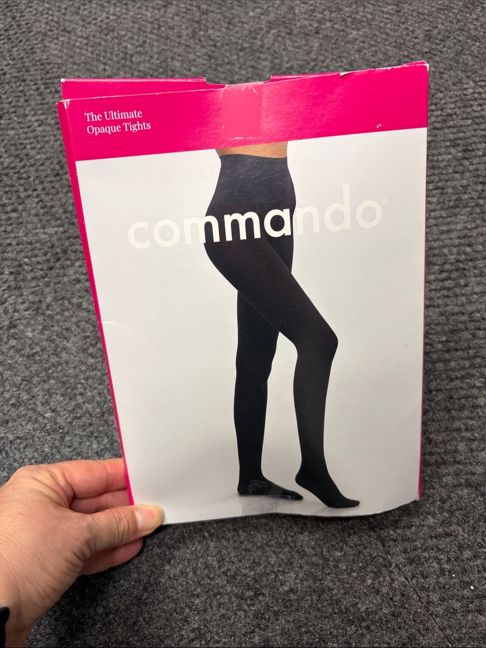 Commando Ultimate Opaque Tights Black Small NWT